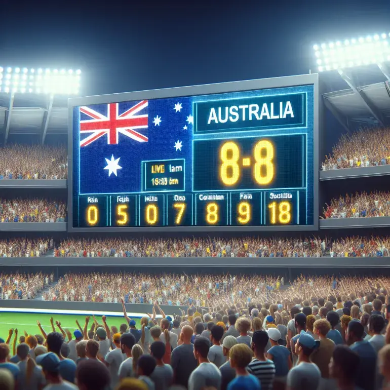 Australia score live