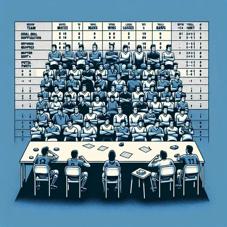World cup team points table